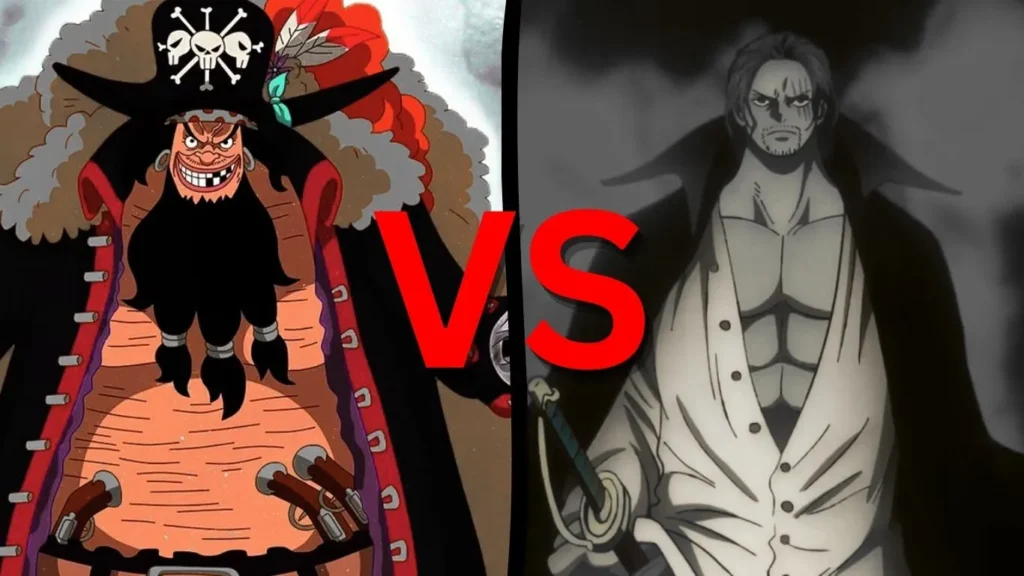 3 blackbeard vs shanks