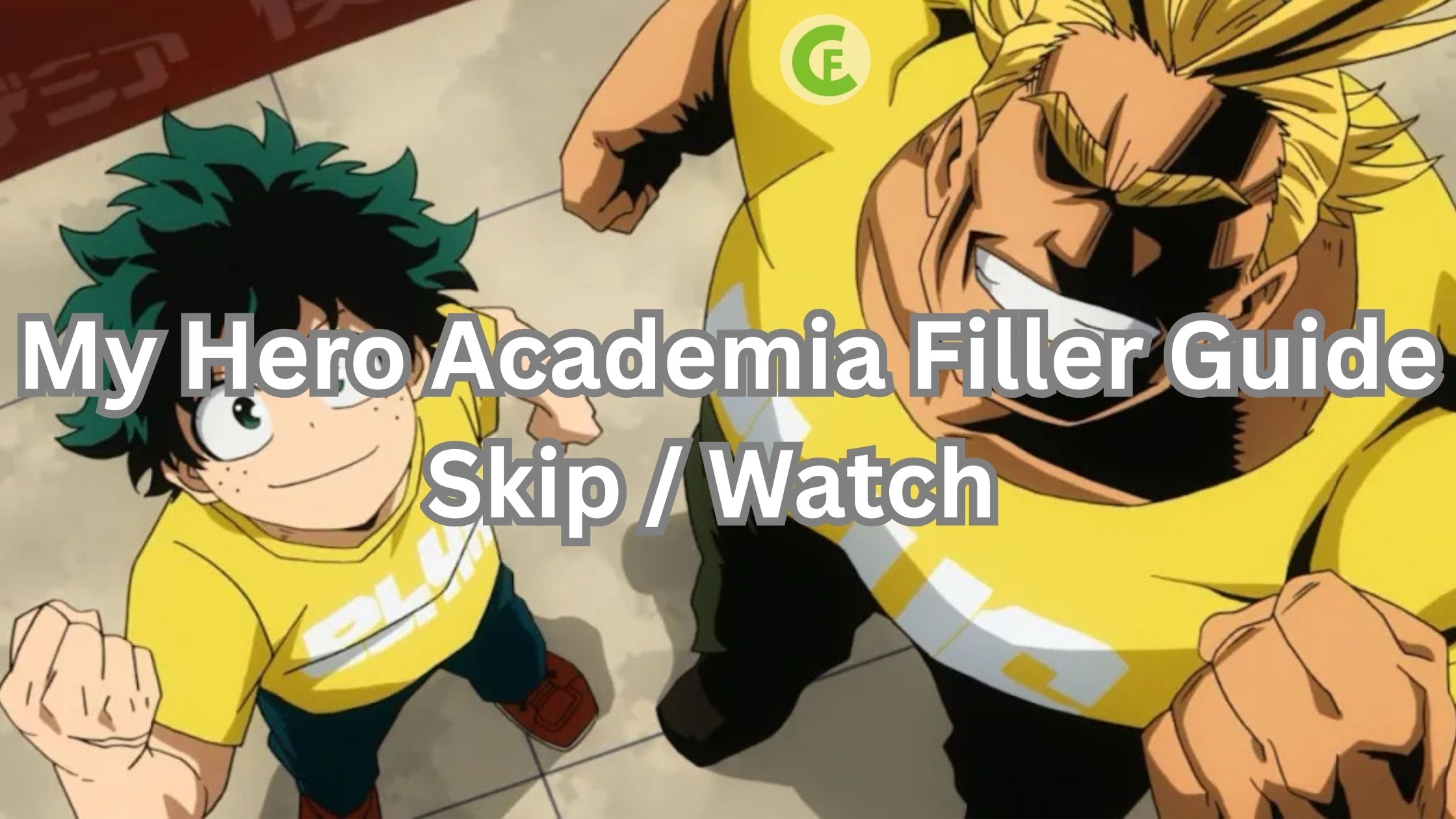 my hero academia filler guide