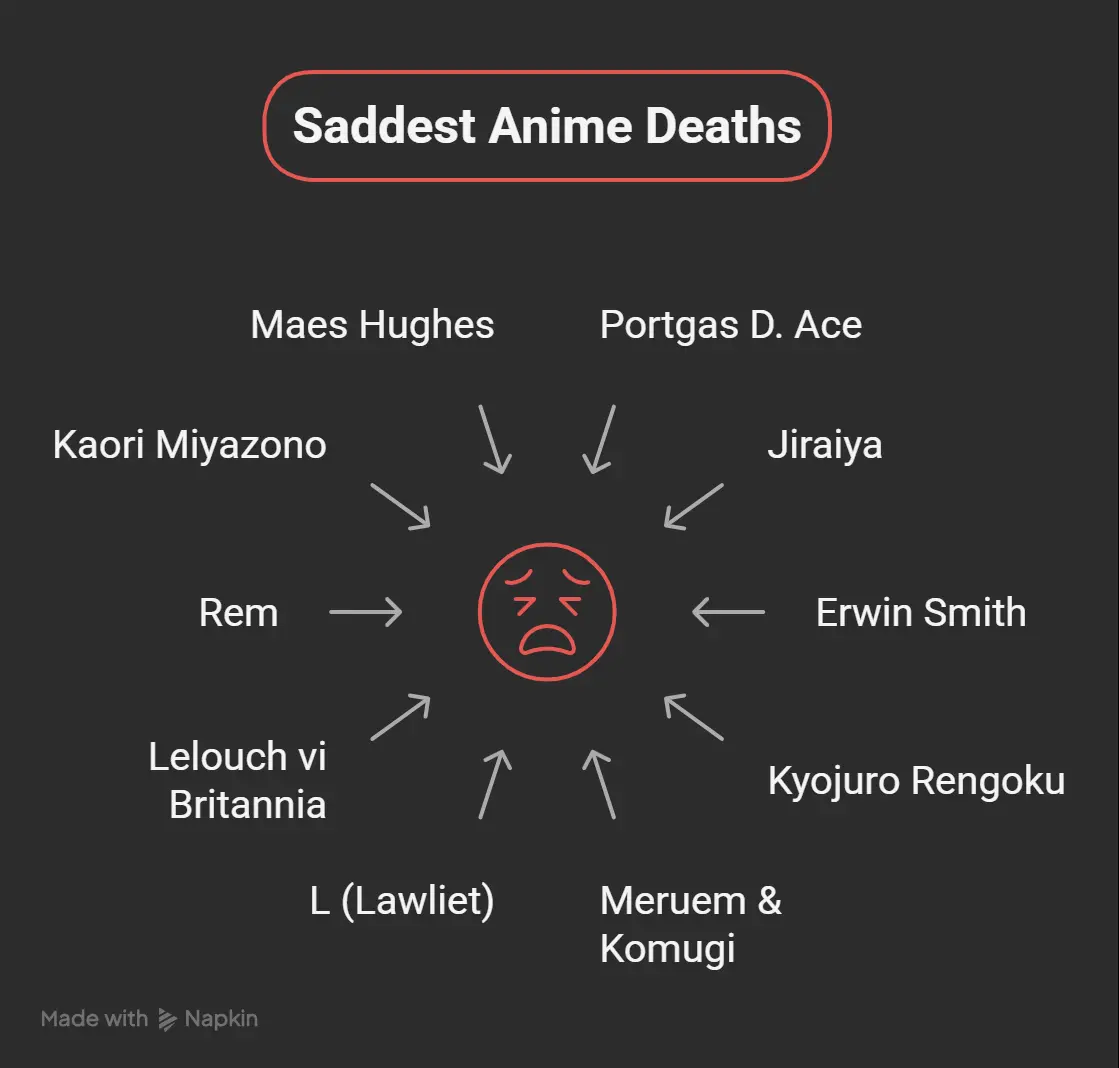 Top 10 Saddest Anime Deaths That Still Hurt (Spoiler Alert!)